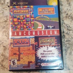 Namco Museum for Xbox Pac-Man Dig dug etc video games‎